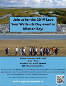 Flyer for Love Your Wetlands Day