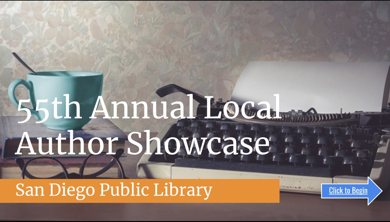 First slide of local authors showcase