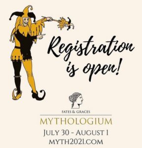 Flyer for Mythologium Registration