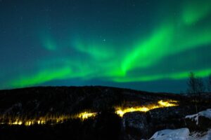 Photo of northern lights